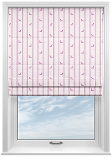 Dasching About, Sausage Stripe Princess - Twist&Fit Roman Blind